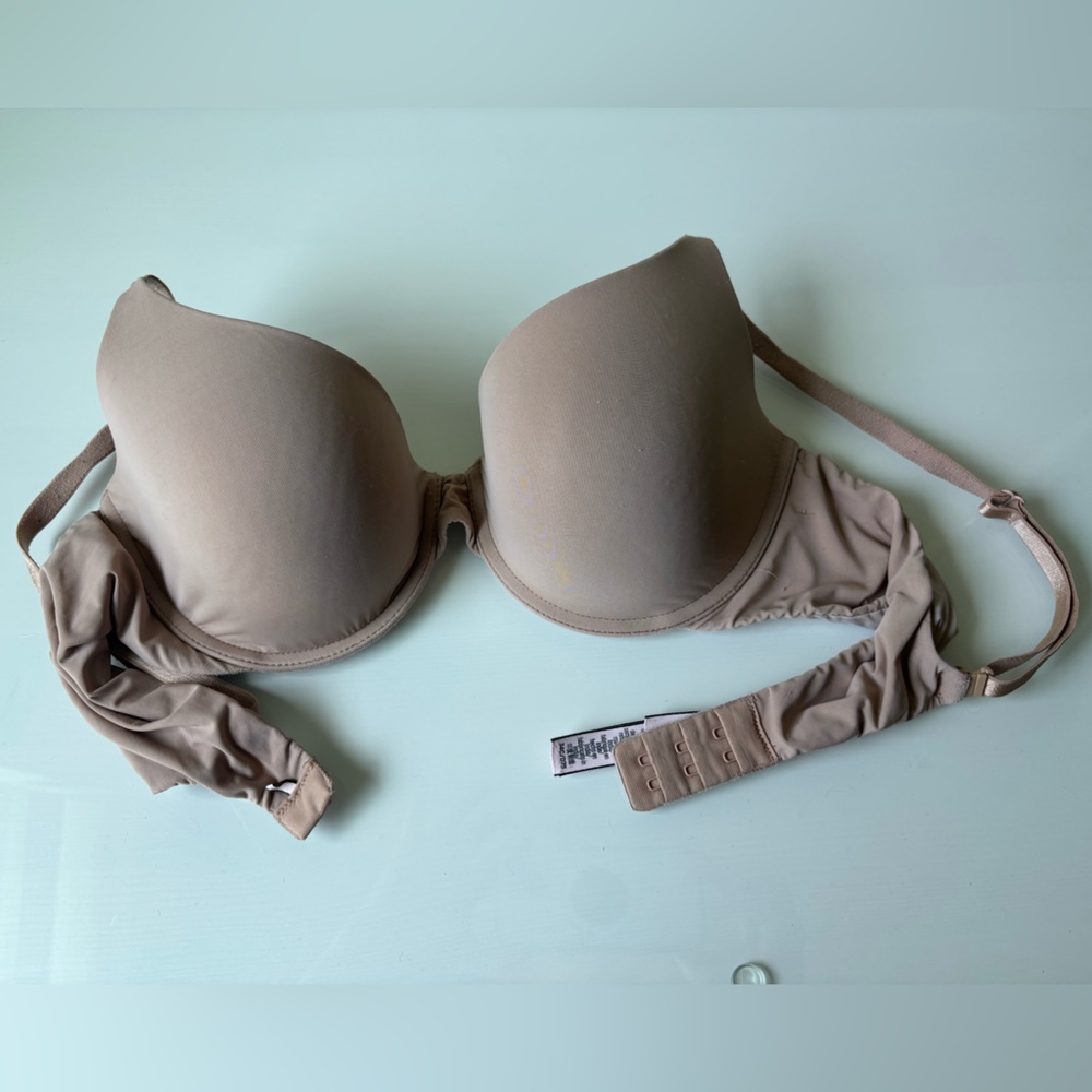 Victoria’s Secret Tan Uplift Semi Demi Bra 34C